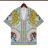 Casablanca Multi Color Printed Shirt #247